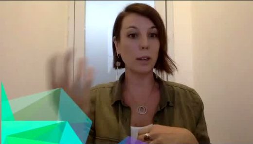 Mónica de los Ríos en la entrevista de EDEM 2019